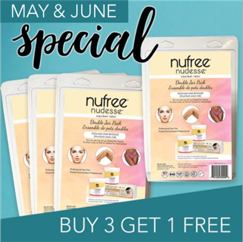 Nufree Double Jar Pack Promotion May and June 2024 | Exclusive Salon ...